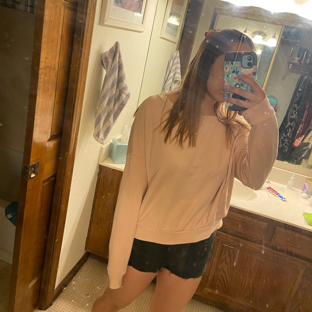 Pink sweatshirt